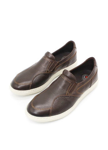 Темно-коричневые кэжуал туфли Rifellini без шнурков