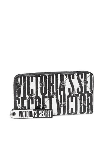 Кошелек Victoria's Secret логотип чёрно-белого кэжуал