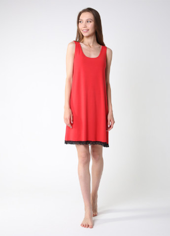 Сорочка жіноча 100-104 50-52 L-XL Червоний Angelo Dolce l-20 (236825973)