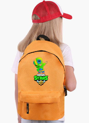 Детский рюкзак Зелений Леон Бравл Старс (Green Leon Brawl Stars) (9263-1705) MobiPrint (217075375)