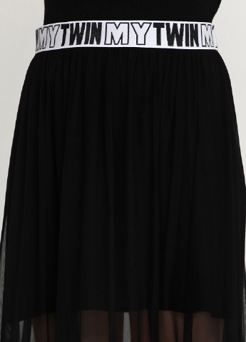 Разноцветная кэжуал в полоску юбка Twin-Set макси