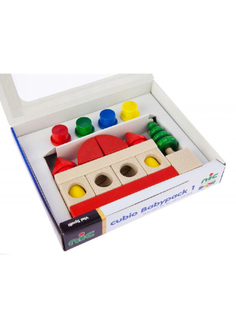 Конструктор cubio деревянный 20 эл. (NIC2111) NIC cubio деревянный 20 эл. (249596775)
