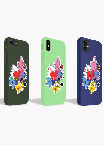 Чехол силиконовый Apple Iphone 8 БТС (BTS) (6151-1166) MobiPrint (219356336)