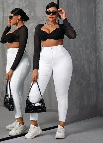 Джинси SHEIN - (342964947)