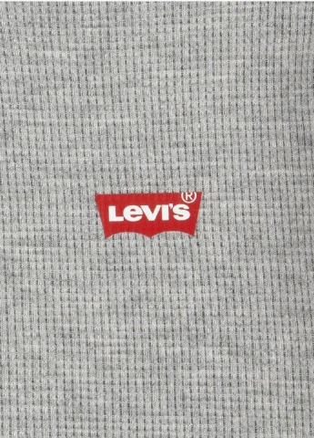 Серый демисезонный кэжуал лонгслив Levi's меланж
