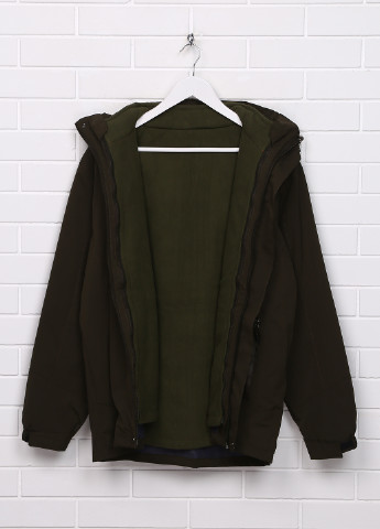 Оливковая (хаки) демисезонная куртка Kaixuan Ren