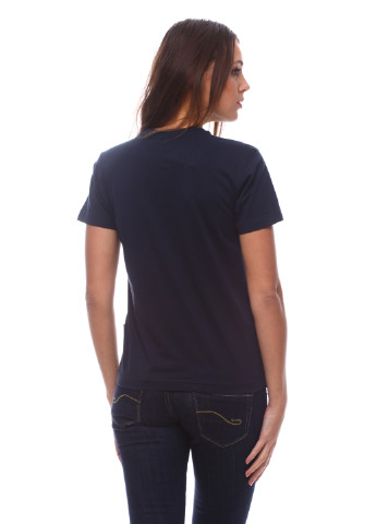 Темно-синяя летняя футболка James Harvest