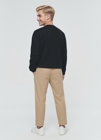 Бежевые кэжуал демисезонные каррот брюки House