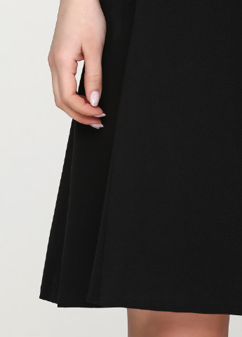 Чорна кежуал сукня, сукня Ralph Lauren однотонна