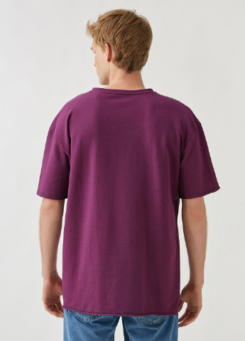Фиолетовая футболка KOTON