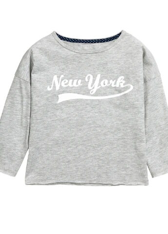 Серая всесезон пижама (лонгслив, брюки) H&M