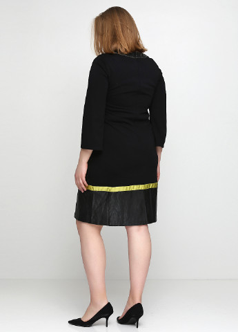 Черное кэжуал платье Marta Palmieri однотонное