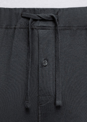 Черные домашние демисезонные брюки Oodji