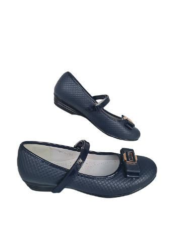 Темно-синие туфли на низком каблуке Kellaifeng