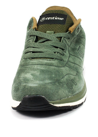 Зеленые демисезонные кроссовки Restime