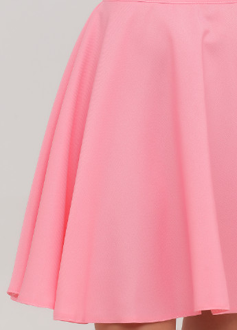 Розовая кэжуал однотонная юбка Podium клешированная-солнце