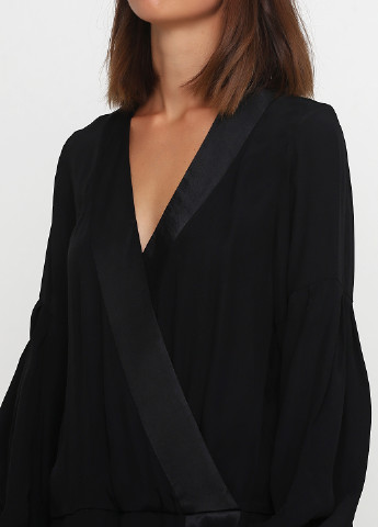 Черное кэжуал платье Pieszak однотонное