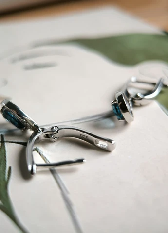 Серьги Silver Flame (354214530)