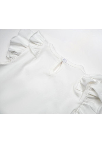 Комбінований літній набір дитячого одягу з балеринкою (13730-86g-cream) Breeze