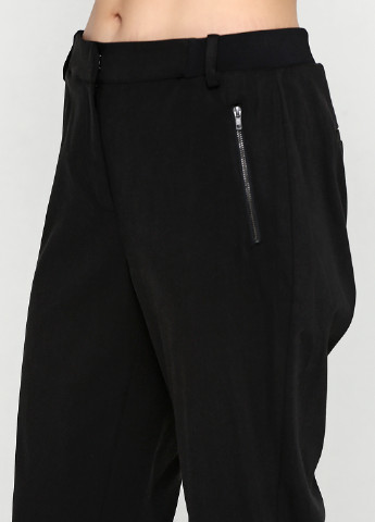 Черные кэжуал демисезонные галифе брюки Friendtex