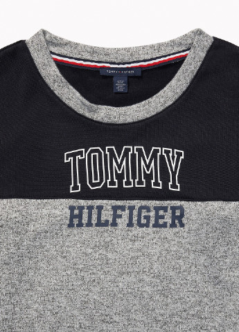 Сіра всесезон піжама (лонгслів, шорти) лонгслів + шорти Tommy Hilfiger