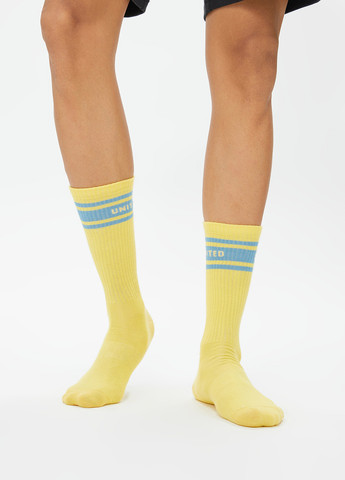 Комбинированные носки (2 пары) UNITED4 логотипы (329059799)