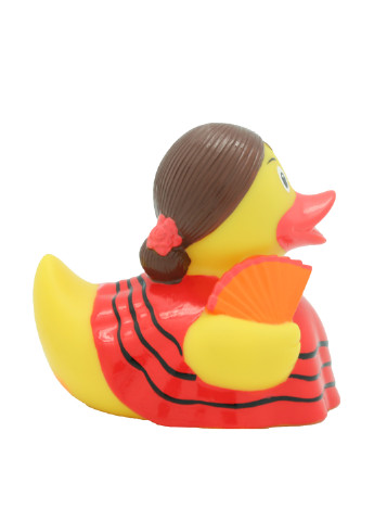 Игрушка для купания Утка Танцовщица Фламенко, 8,5x8,5x7,5 см Funny Ducks (250618842)