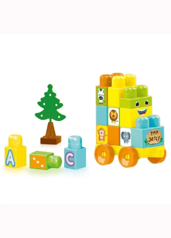 Конструктор Wader Baby Blocks Мои первые кубики 30 элементов (207382990)