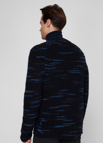 Темно-синий демисезонный свитер Gant