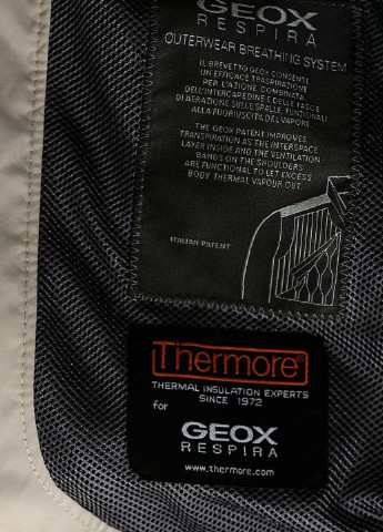 Сіра демісезонна куртка Geox