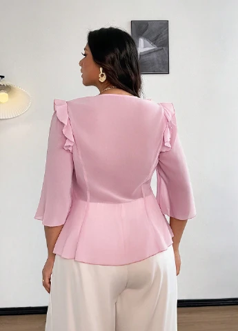 Розовая блуза SHEIN