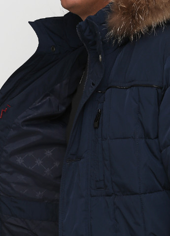 Темно-синяя зимняя куртка Finn Flare