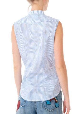 Голубая блуза Miss Miss