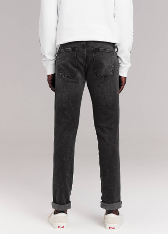 Темно-серые демисезонные скинни джинсы Abercrombie & Fitch