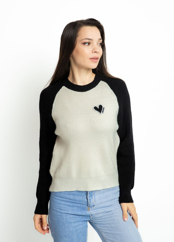 Комбинированный демисезонный джемпер джемпер Time of Style