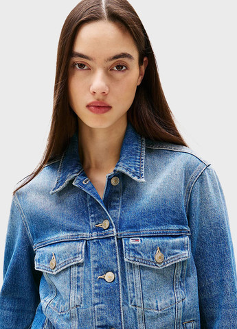 Синя демісезонна куртка Tommy Jeans