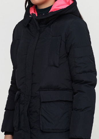 Черная зимняя куртка MARCO & CO