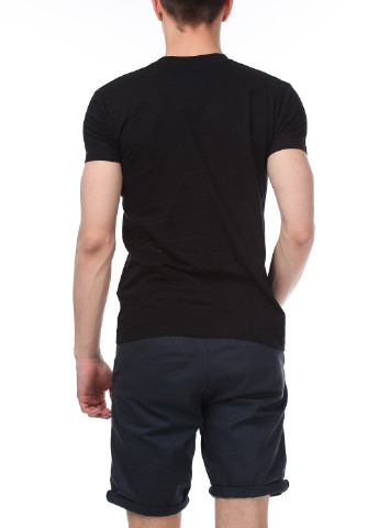 Чорна футболка з коротким рукавом Sol's