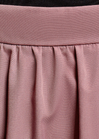 Розовая кэжуал однотонная юбка Oodji миди