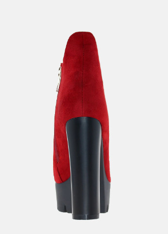 Осенние ботинки rb9416-b7-12 red Rusi Moni из искусственной замши