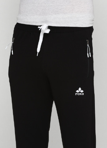 Черные спортивные демисезонные джоггеры брюки FORS