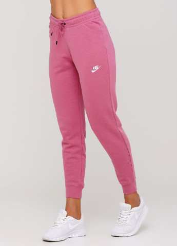 Розовые спортивные демисезонные джоггеры брюки Nike