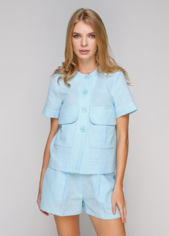 Блакитна літня блуза Anna Yakovenko