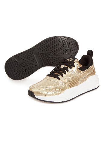 Бежевые демисезонные кроссовки x-ray² square metallic trainers Puma