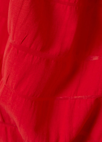 Красная демисезонная блуза на запах H&M