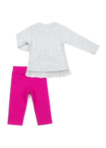 Серый набор детской одежды с ежиком (10348-68g-gray) Breeze