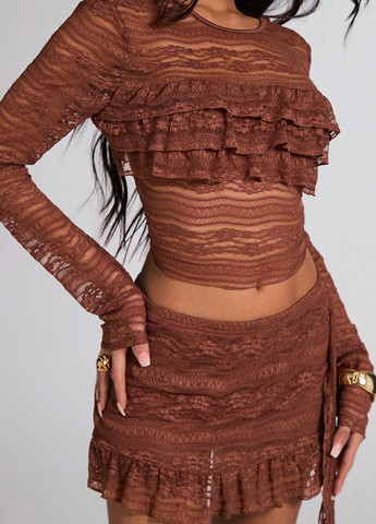 Костюм (блуза, юбка) SHEIN (340304596)