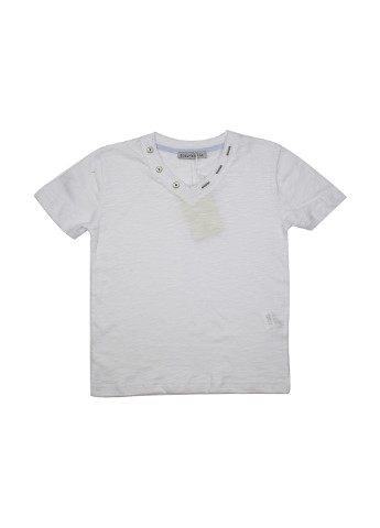 Белая летняя футболка Edelweiss
