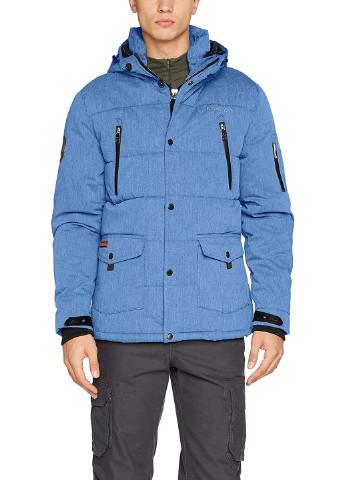 Голубая зимняя куртка Geographical Norway