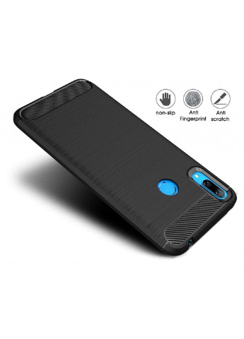 Чохол для мобільного телефону для Huawei Y7 2019 Carbon Fiber (Black) (LT-HY72019B) Laudtec (252570084)